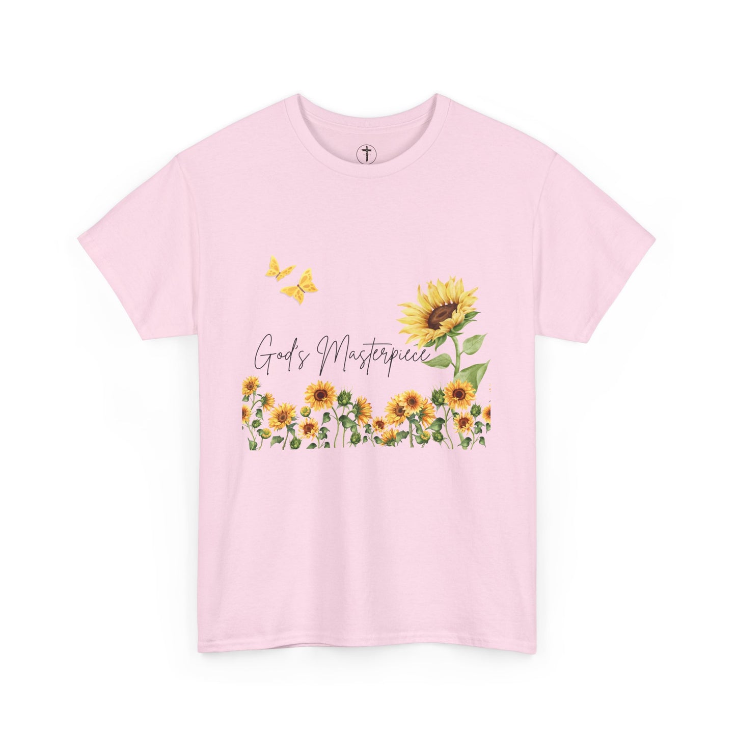 God’s Masterpiece Sunflower T-Shirt – Christian Inspirational Tee