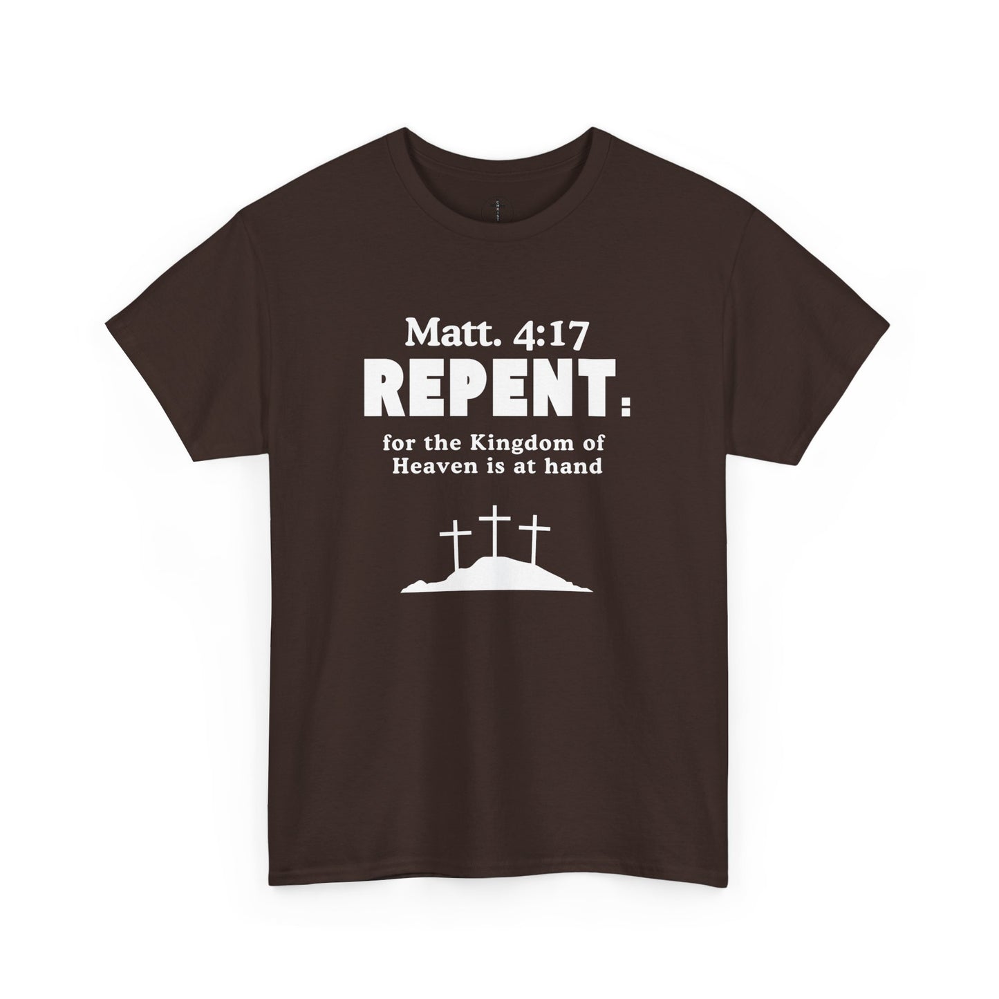 Repent Christian T-Shirt – Matt. 4:17