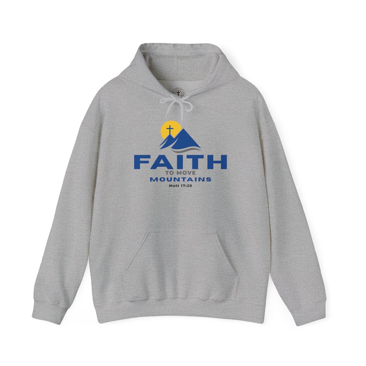 Faith To Move Mountains Hoodie - Matt 17:20