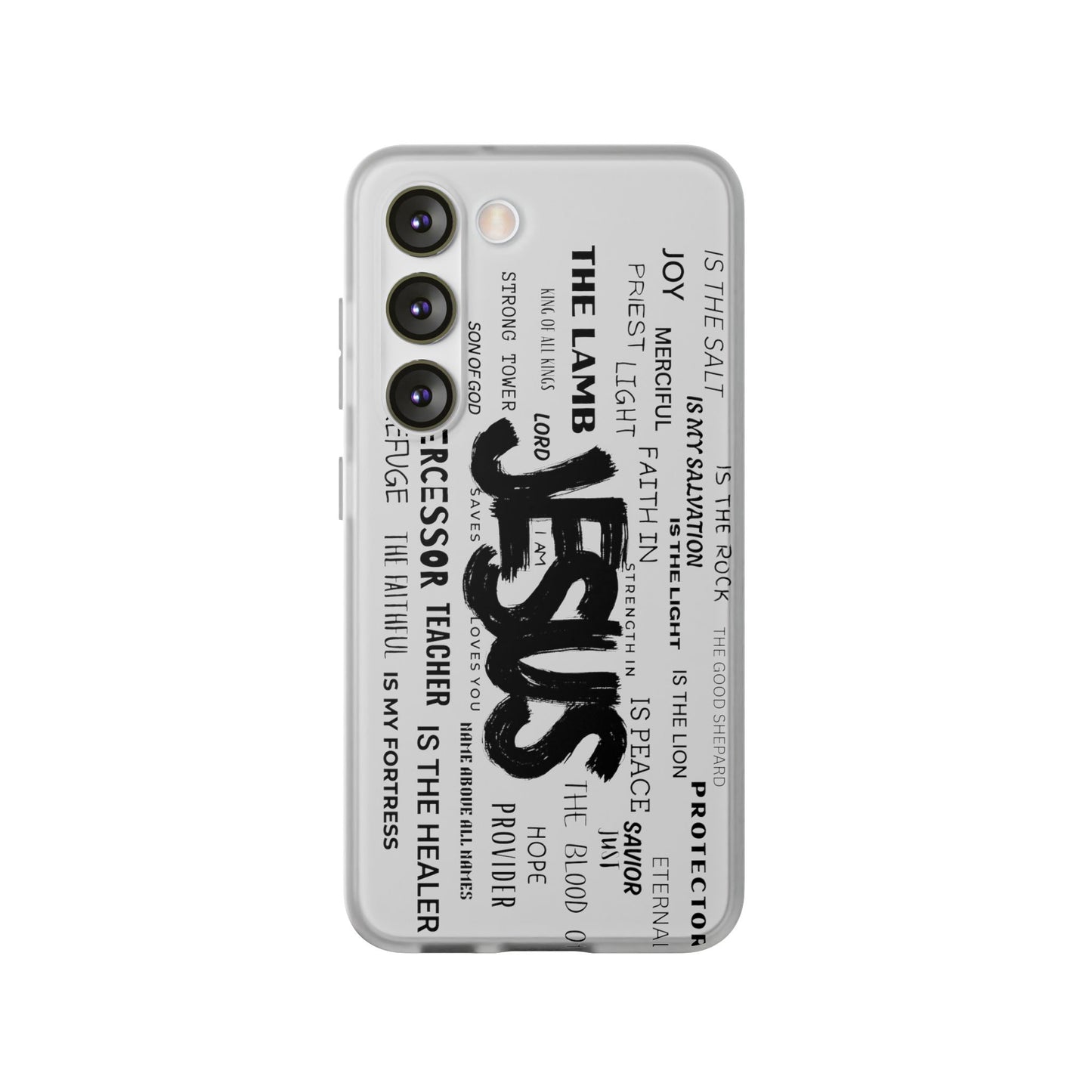 Jesus Is - Flexi Phone Case for iPhone & Samsung
