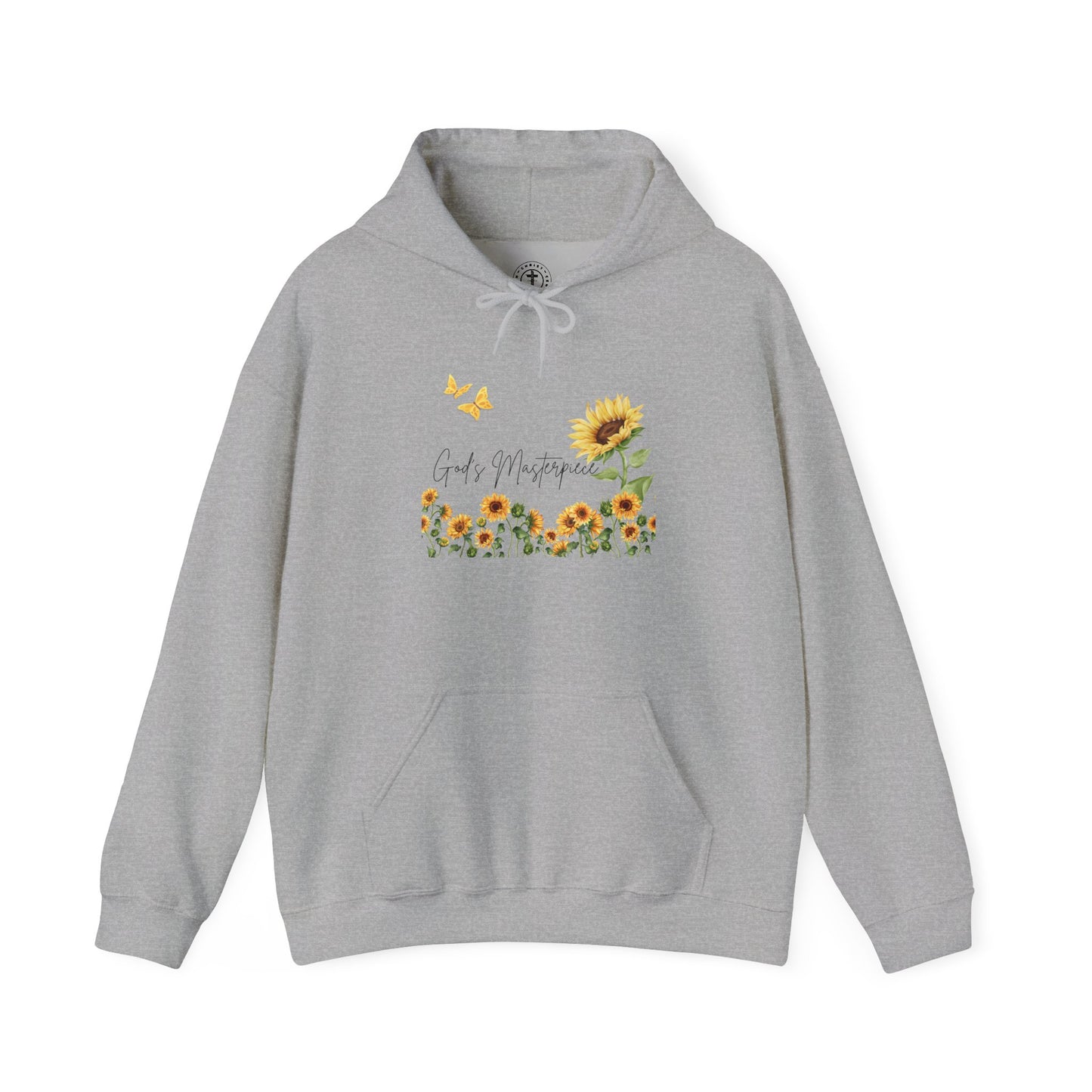 God’s Masterpiece Sunflower Hoodie – Christian Inspirational Sweatshirt
