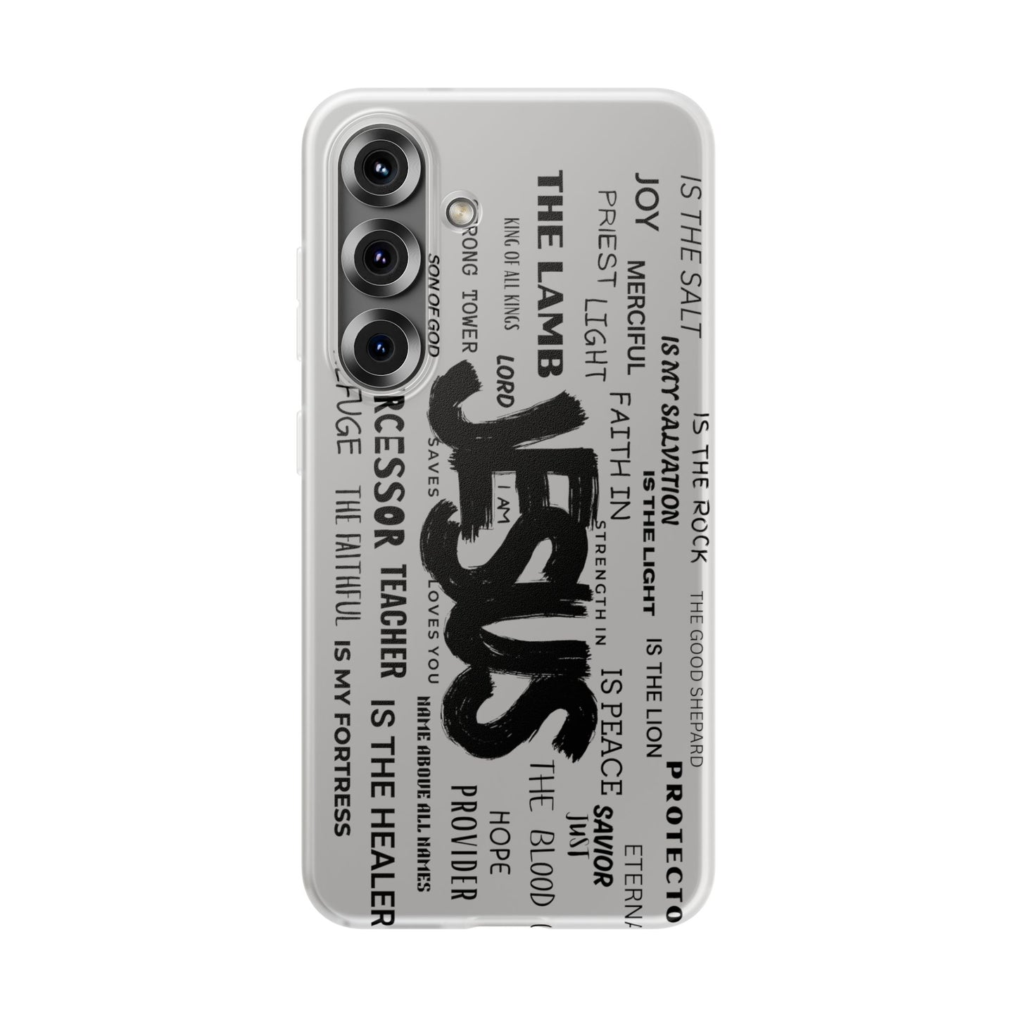 Jesus Is - Flexi Phone Case for iPhone & Samsung
