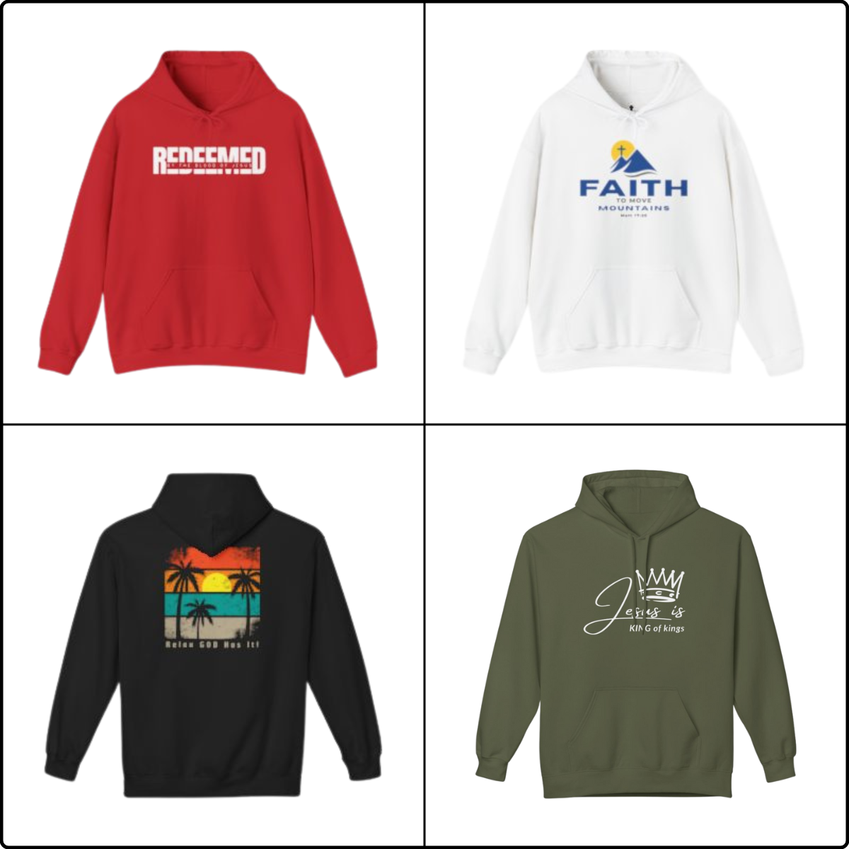 Men’s Christian Hoodies & Sweatshirts