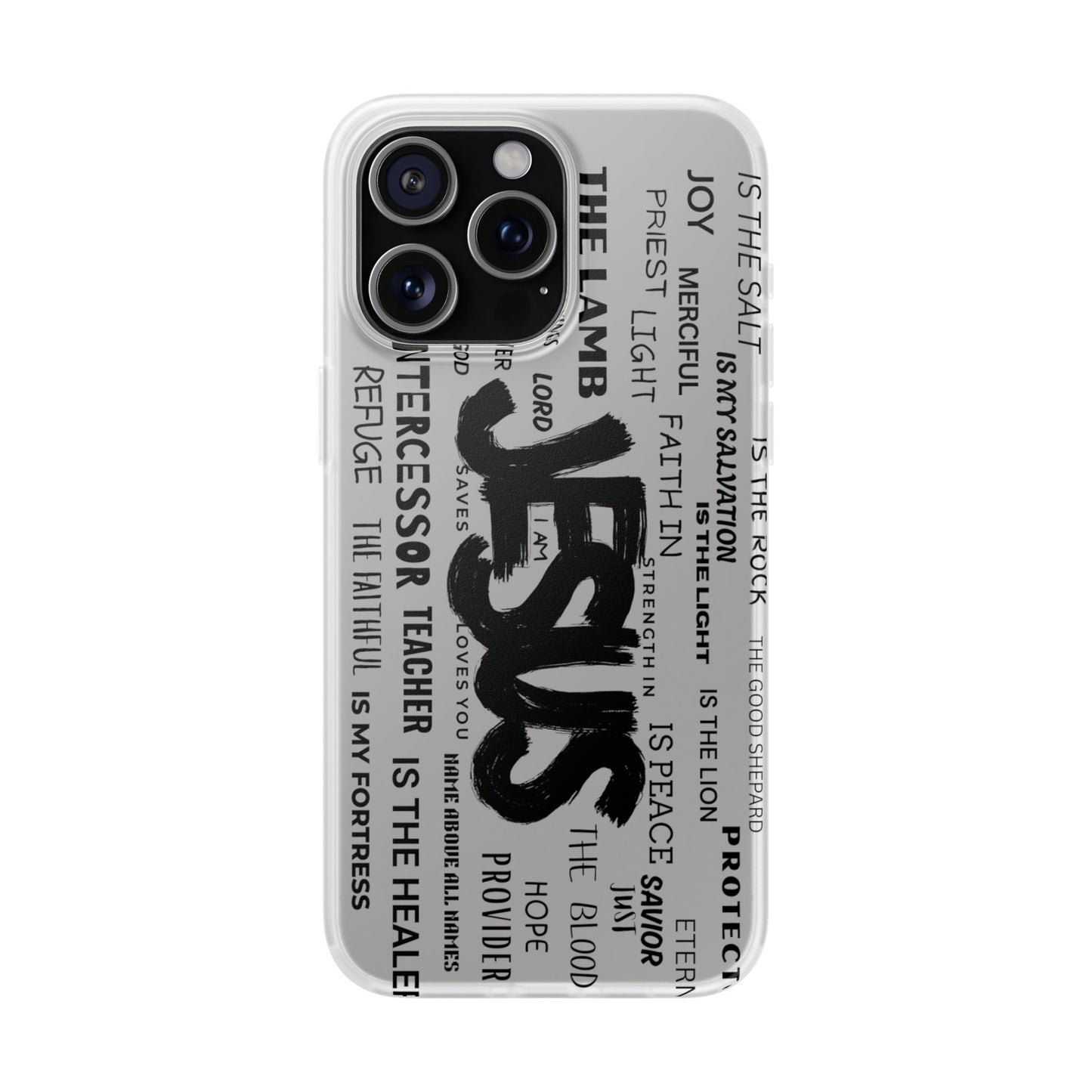 Jesus Is - Flexi Phone Case for iPhone & Samsung