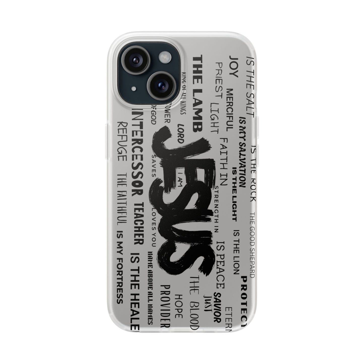 Jesus Is - Flexi Phone Case for iPhone & Samsung