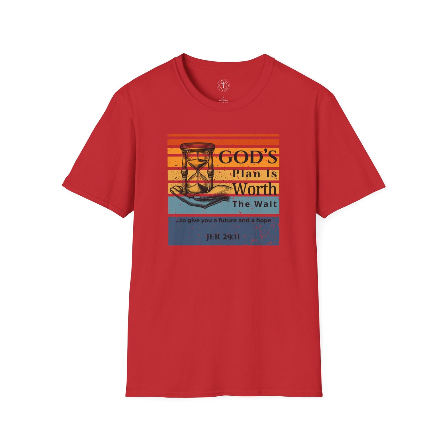 God’s Plan Is Worth the Wait T-Shirt – Jeremiah 29:11 Retro Christian Tee