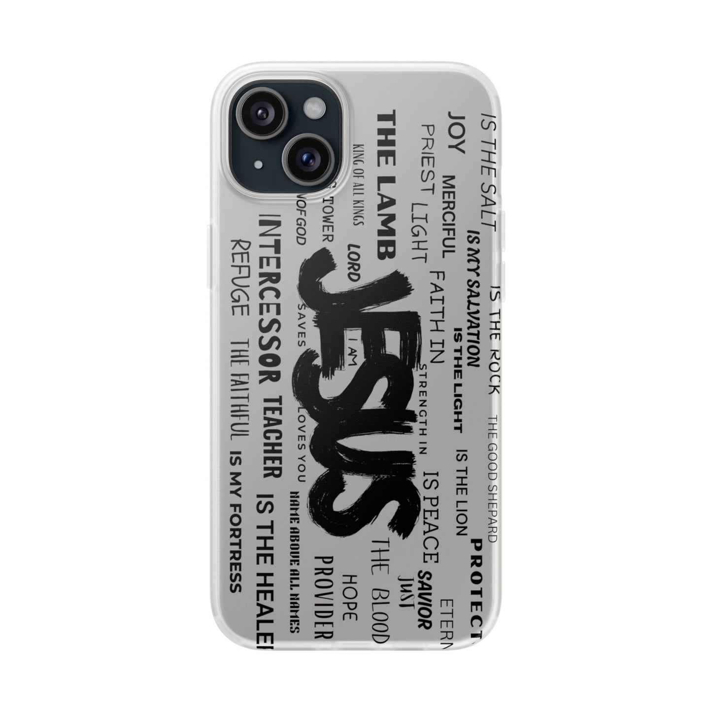 Jesus Is - Flexi Phone Case for iPhone & Samsung