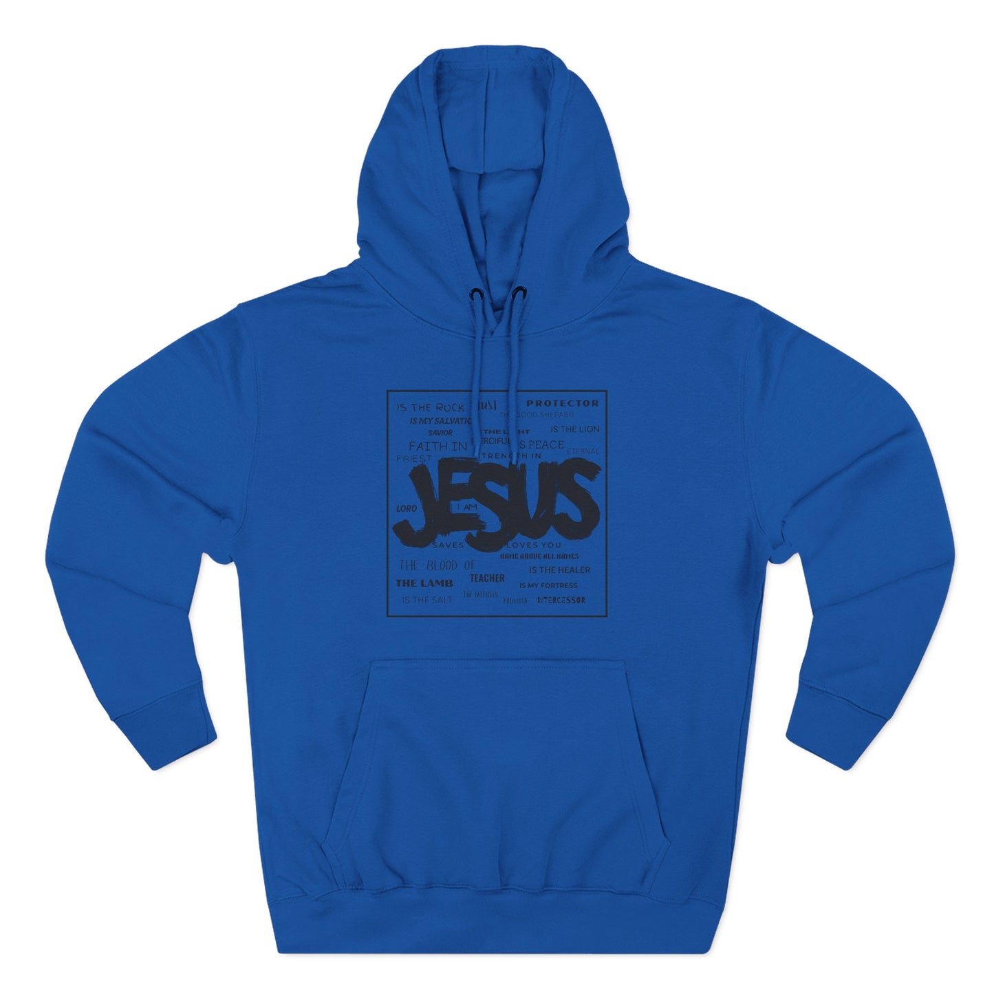 Unisex Jesus Hoodie – Streetwear Style Christian Graphic Sweatshirt