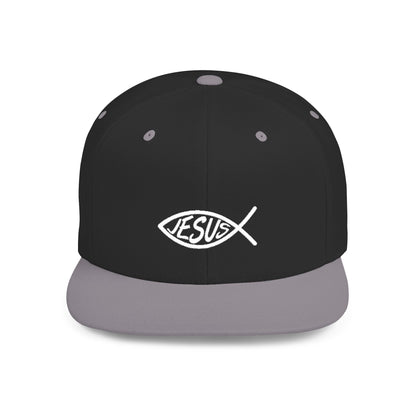 Jesus Fish Embroidered Christian Hat