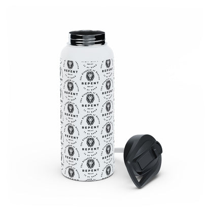 Repent Water Bottle – Matthew 4:17 Lion of Judah Christian Stainless Steel Drinkware