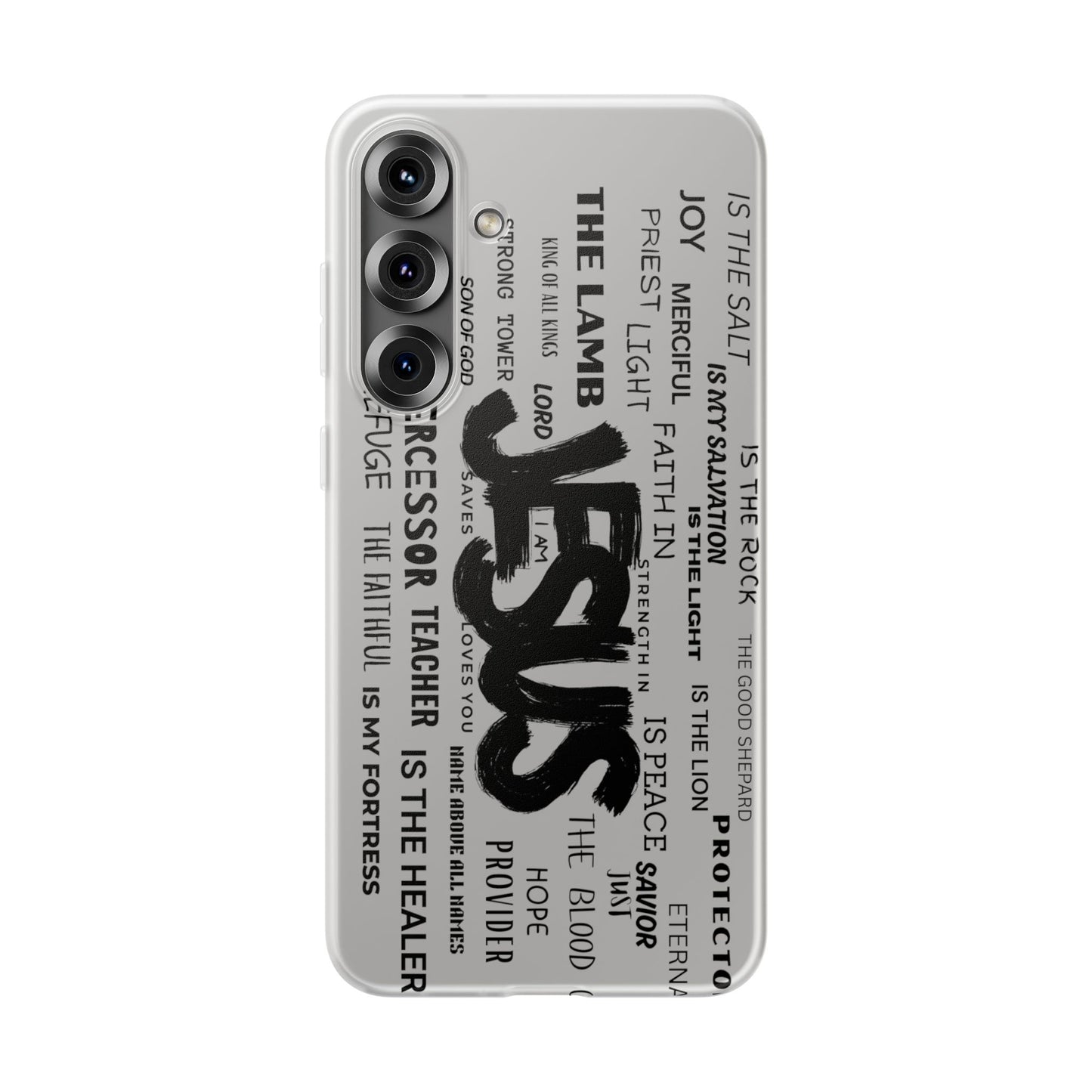 Jesus Is - Flexi Phone Case for iPhone & Samsung
