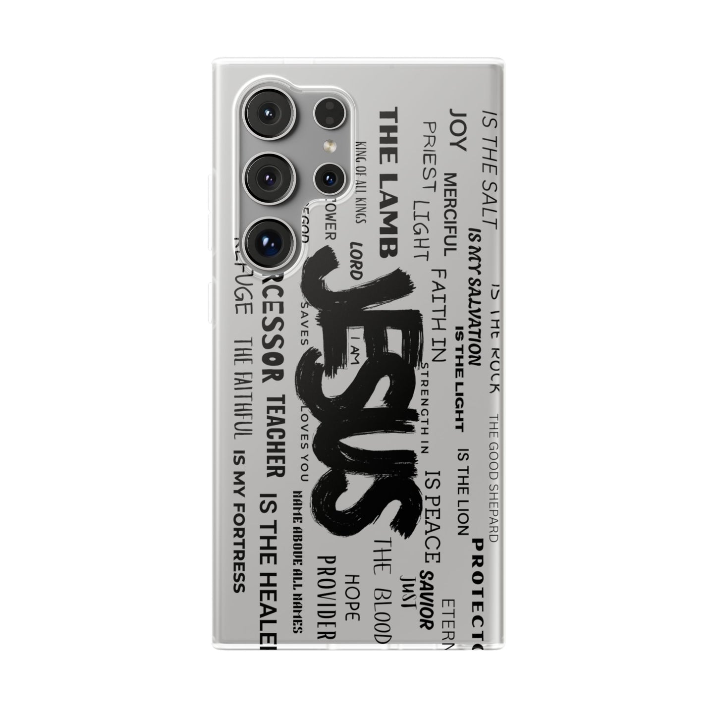 Jesus Is - Flexi Phone Case for iPhone & Samsung
