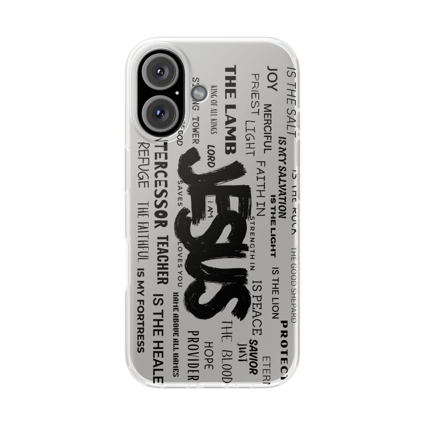 Jesus Is - Flexi Phone Case for iPhone & Samsung