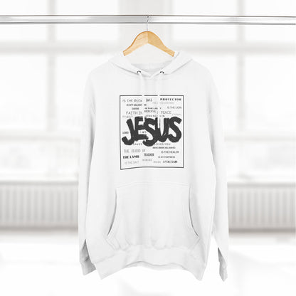 Unisex Jesus Hoodie – Streetwear Style Christian Graphic Sweatshirt