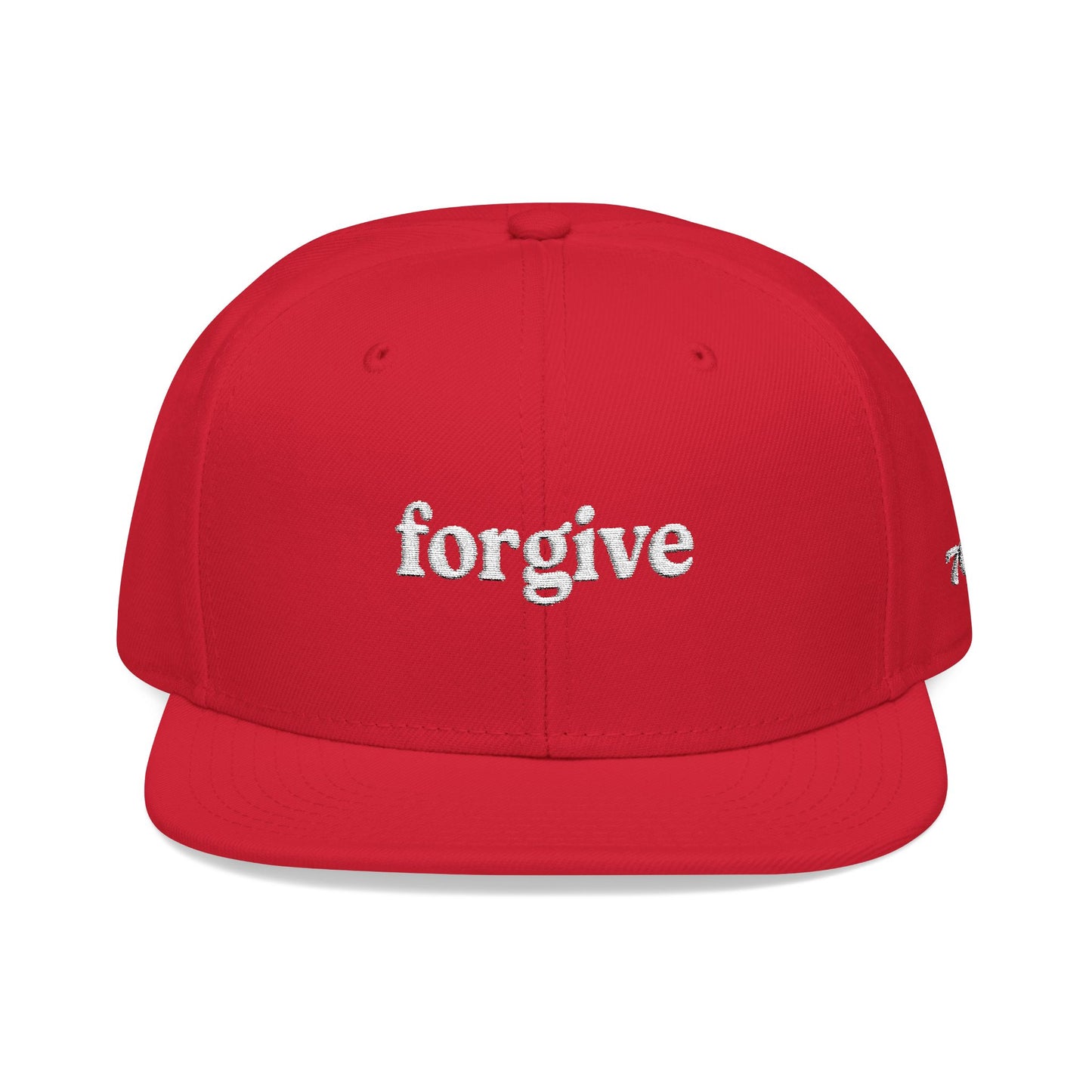 Forgive Embroidered Hat – 70(7) Christian Snapback