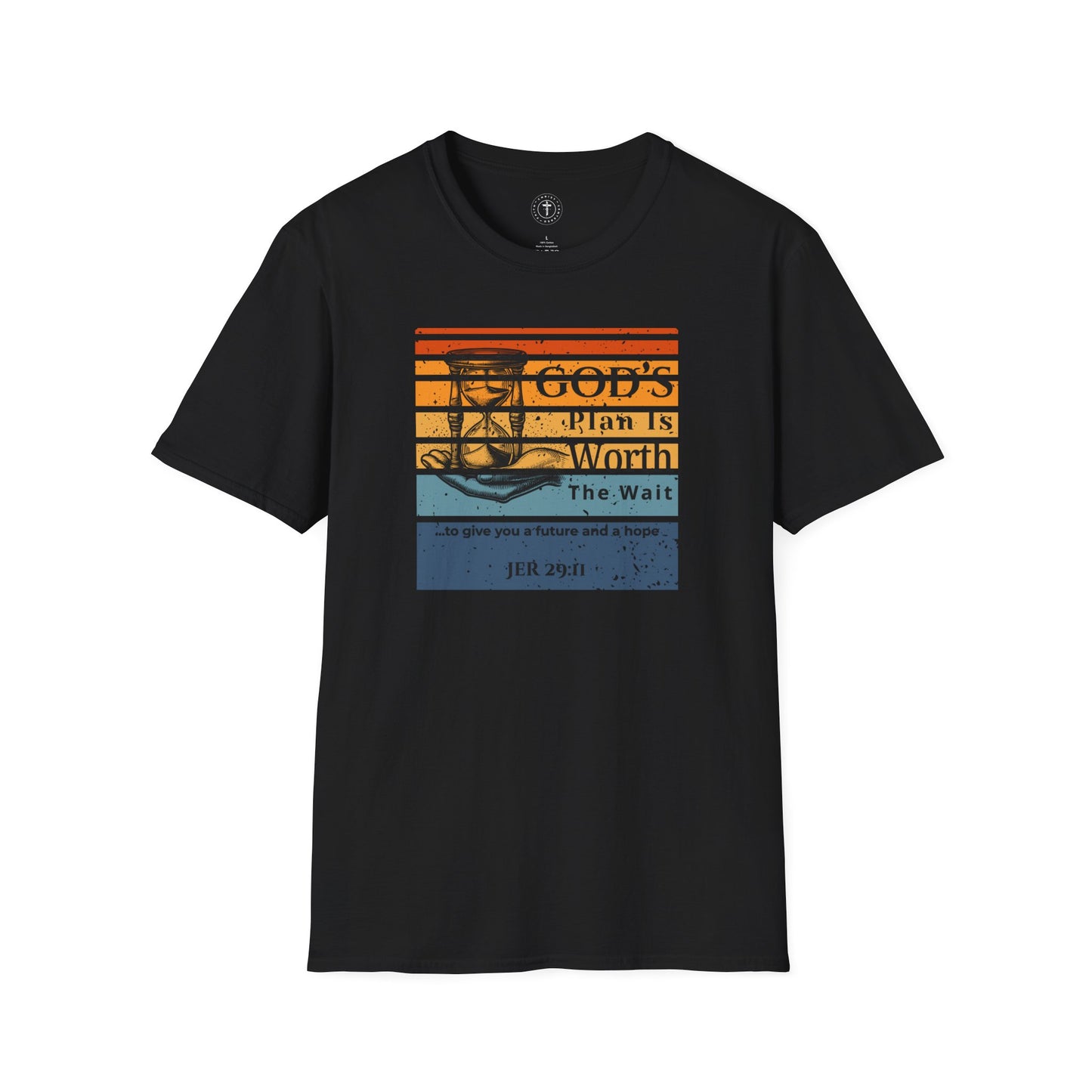 God’s Plan Is Worth the Wait T-Shirt – Jeremiah 29:11 Retro Christian Tee