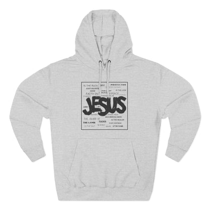 Unisex Jesus Hoodie – Streetwear Style Christian Graphic Sweatshirt