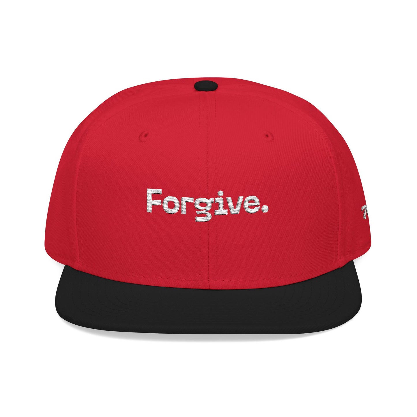 Christian Forgive Hat – Embroidered 70 X's 7  Snapback