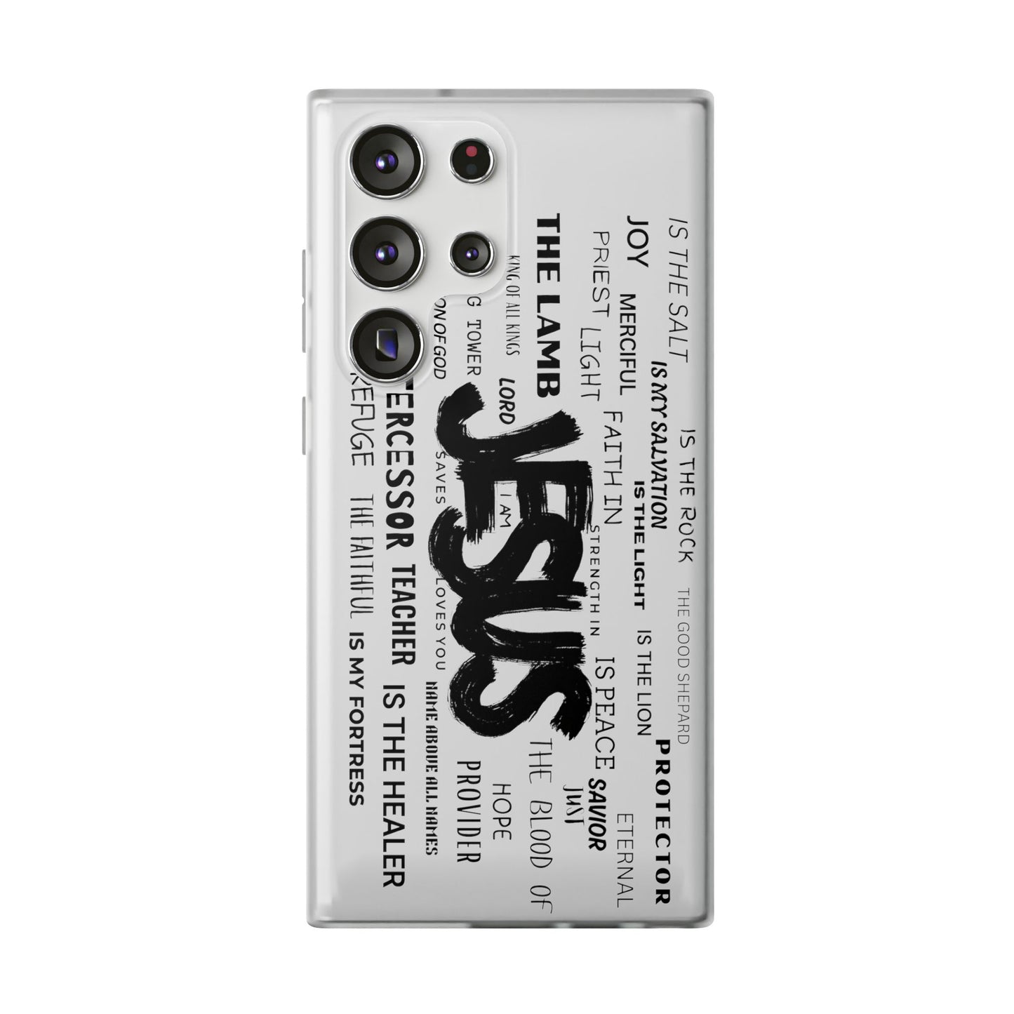 Jesus Is - Flexi Phone Case for iPhone & Samsung