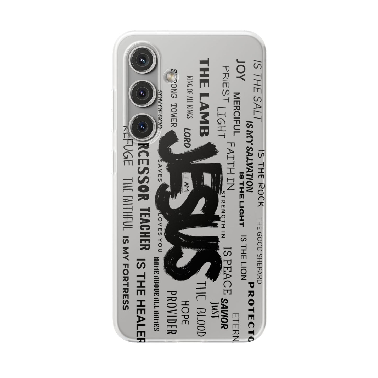 Jesus Is - Flexi Phone Case for iPhone & Samsung