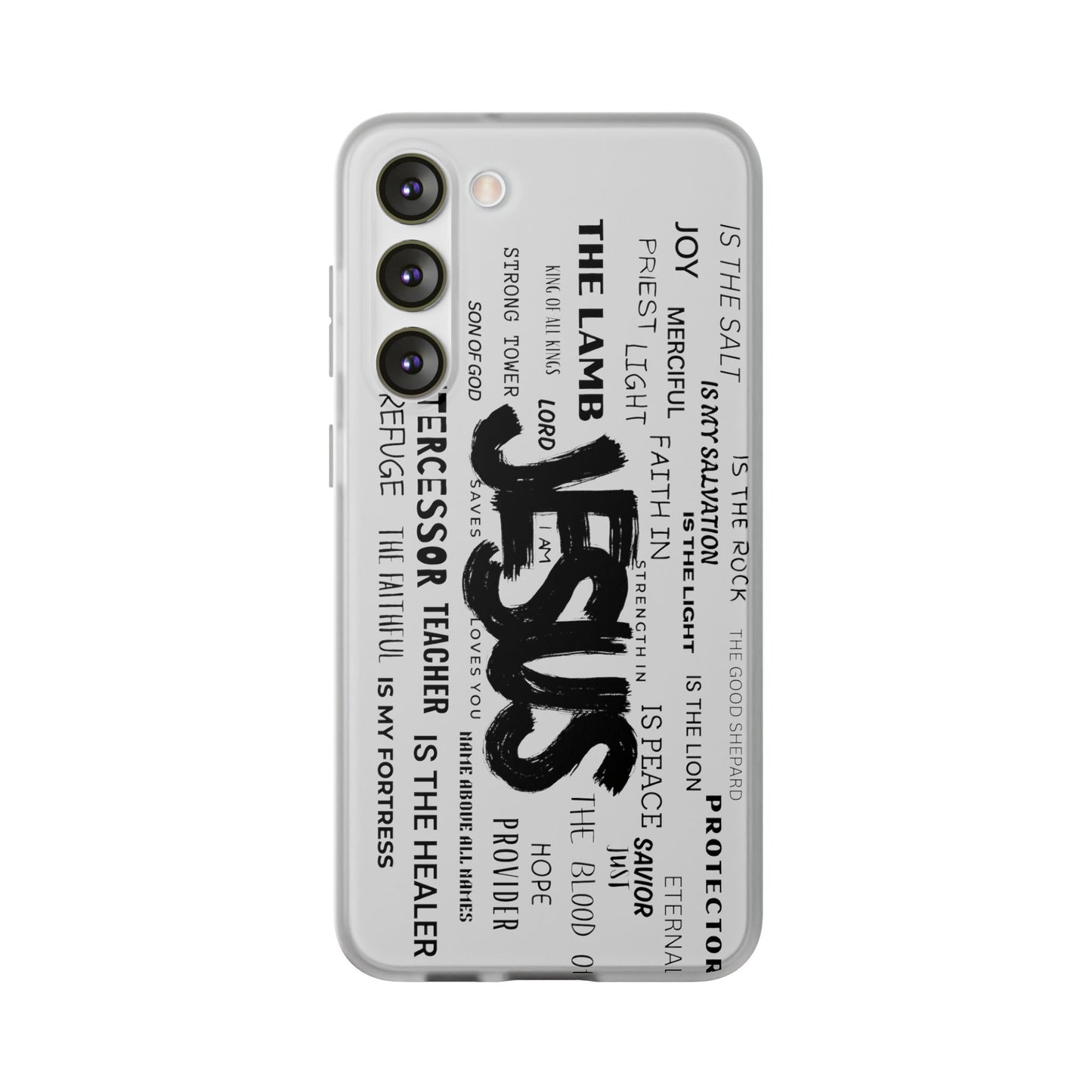 Jesus Is - Flexi Phone Case for iPhone & Samsung