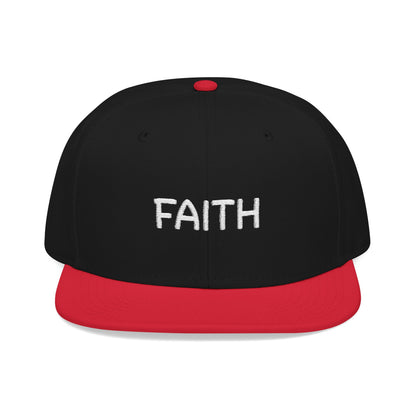Faith Embroidered Snapback Cap