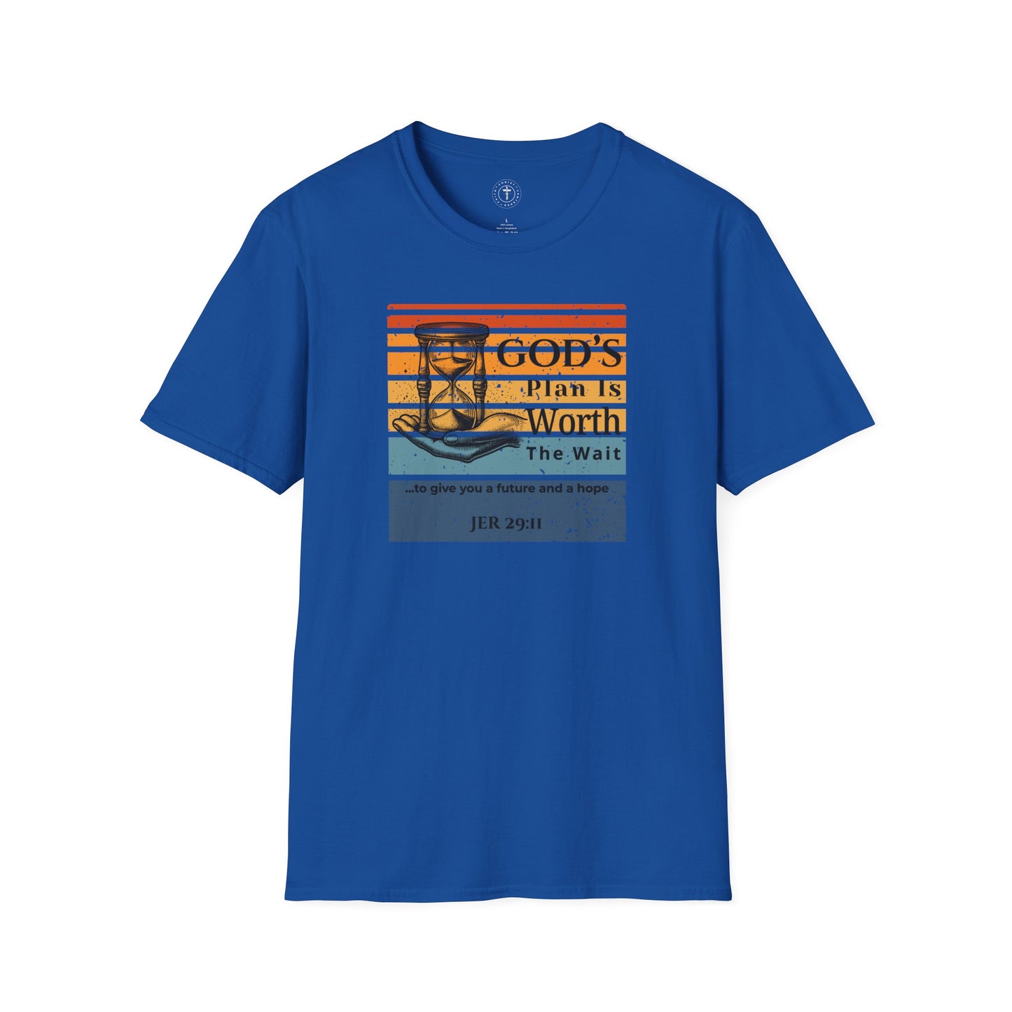 God’s Plan Is Worth the Wait T-Shirt – Jeremiah 29:11 Retro Christian Tee