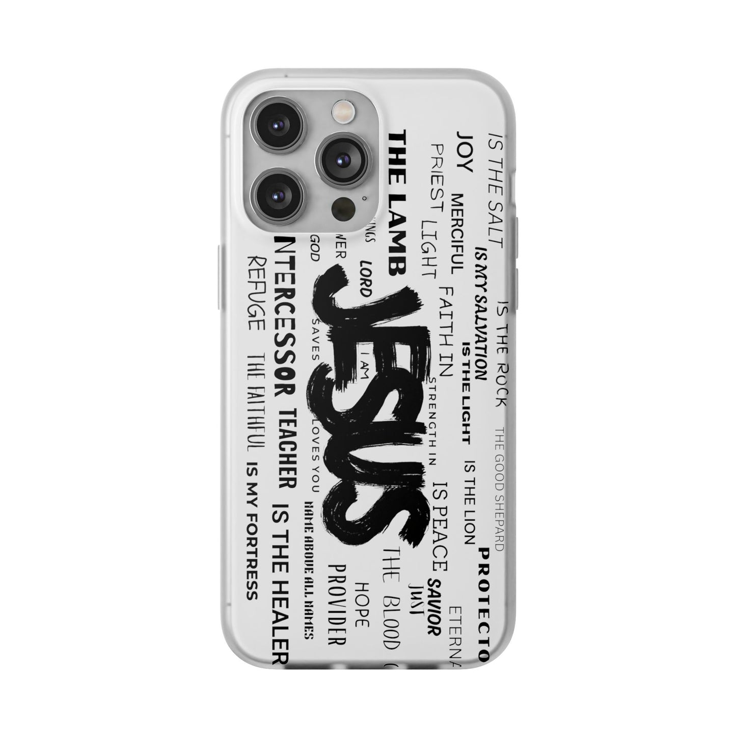 Jesus Is - Flexi Phone Case for iPhone & Samsung