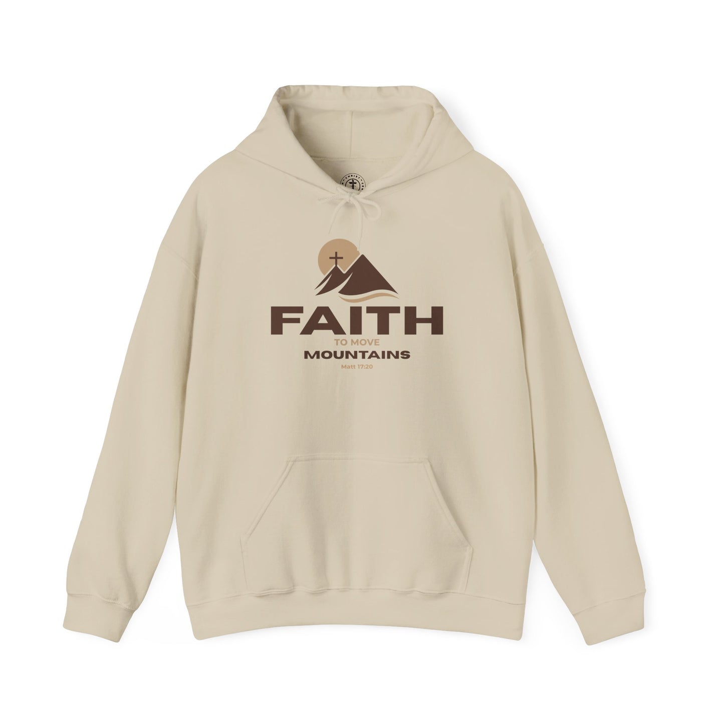 Faith To Move Mountains Hoodie - Matt 17:20