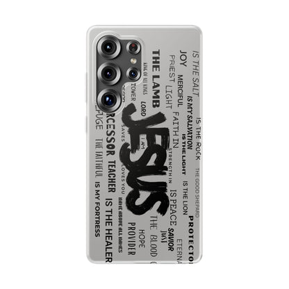 Jesus Is - Flexi Phone Case for iPhone & Samsung