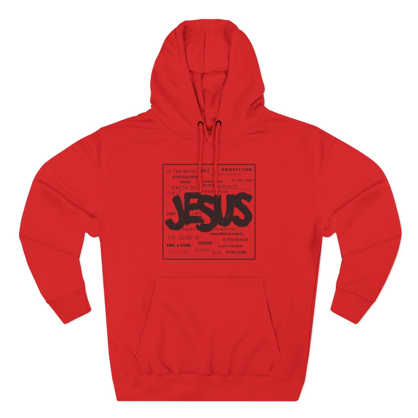 Unisex Jesus Hoodie – Streetwear Style Christian Graphic Sweatshirt