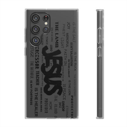 Jesus Is - Flexi Phone Case for iPhone & Samsung