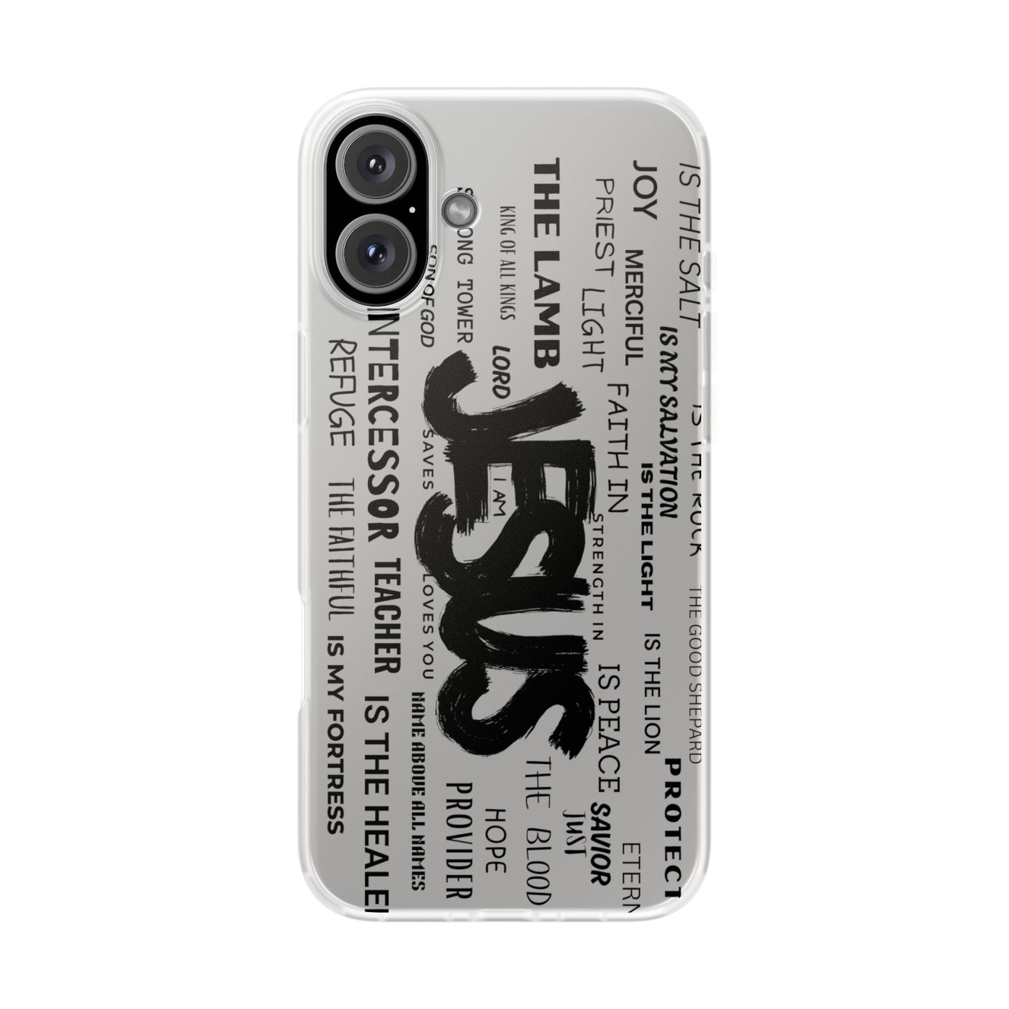 Jesus Is - Flexi Phone Case for iPhone & Samsung