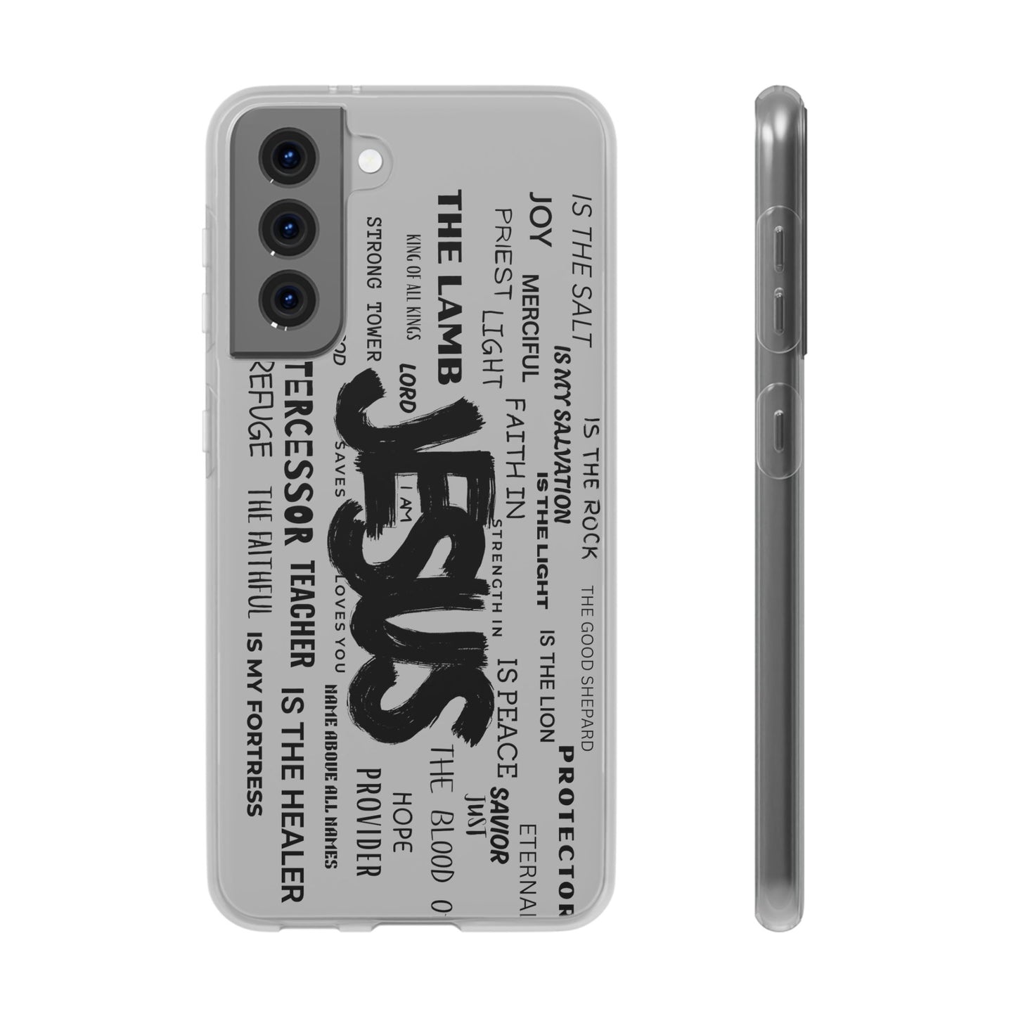Jesus Is - Flexi Phone Case for iPhone & Samsung