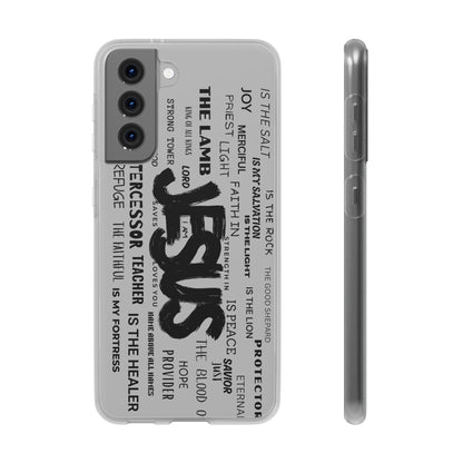 Jesus Is - Flexi Phone Case for iPhone & Samsung