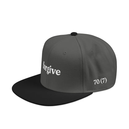 Forgive Embroidered Hat – 70(7) Christian Snapback