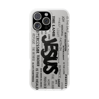 Jesus Is - Flexi Phone Case for iPhone & Samsung