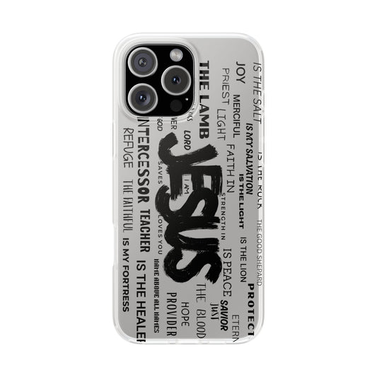 Jesus Is - Flexi Phone Case for iPhone & Samsung
