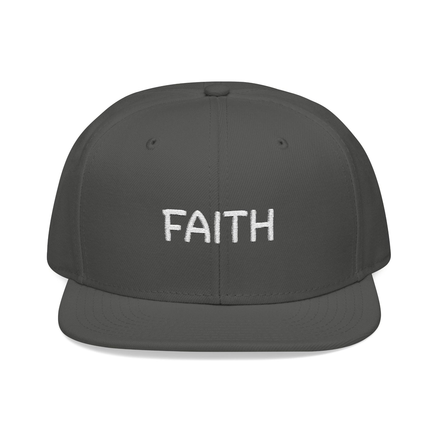 Faith Embroidered Snapback Cap