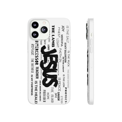 Jesus Is - Flexi Phone Case for iPhone & Samsung