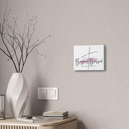 Beyond Blessed Christian Wall Art – Redeemed by Christ Canvas Print
