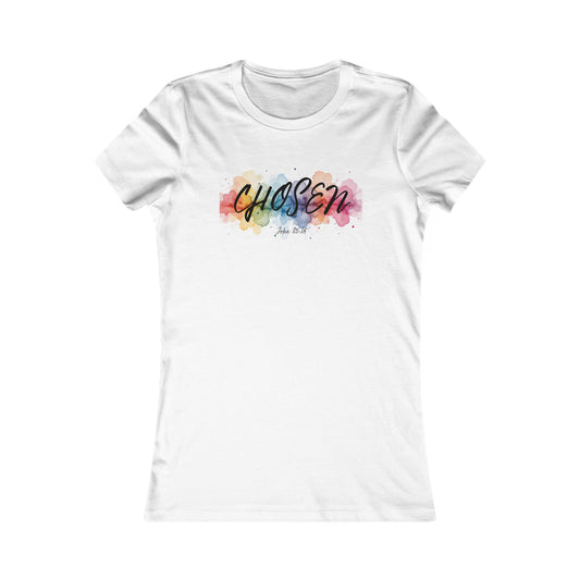 Chosen Women’s T-Shirt – John 15:16 Christian Inspirational Tee