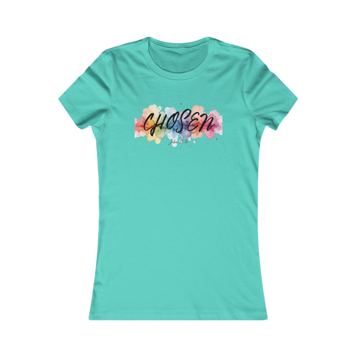 Chosen Women’s T-Shirt – John 15:16 Christian Inspirational Tee