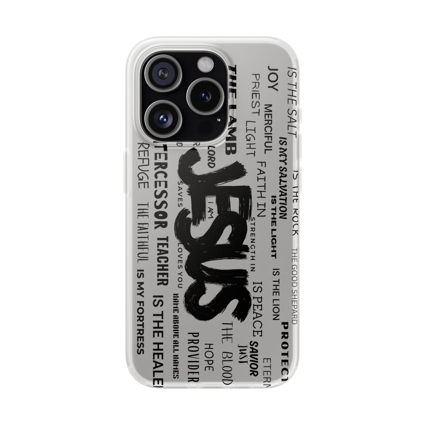 Jesus Is - Flexi Phone Case for iPhone & Samsung
