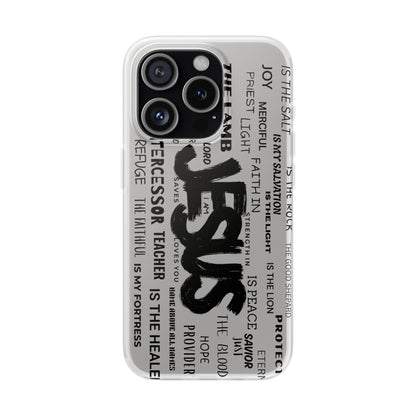 Jesus Is - Flexi Phone Case for iPhone & Samsung