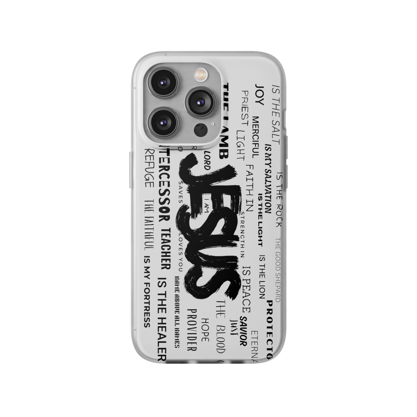 Jesus Is - Flexi Phone Case for iPhone & Samsung