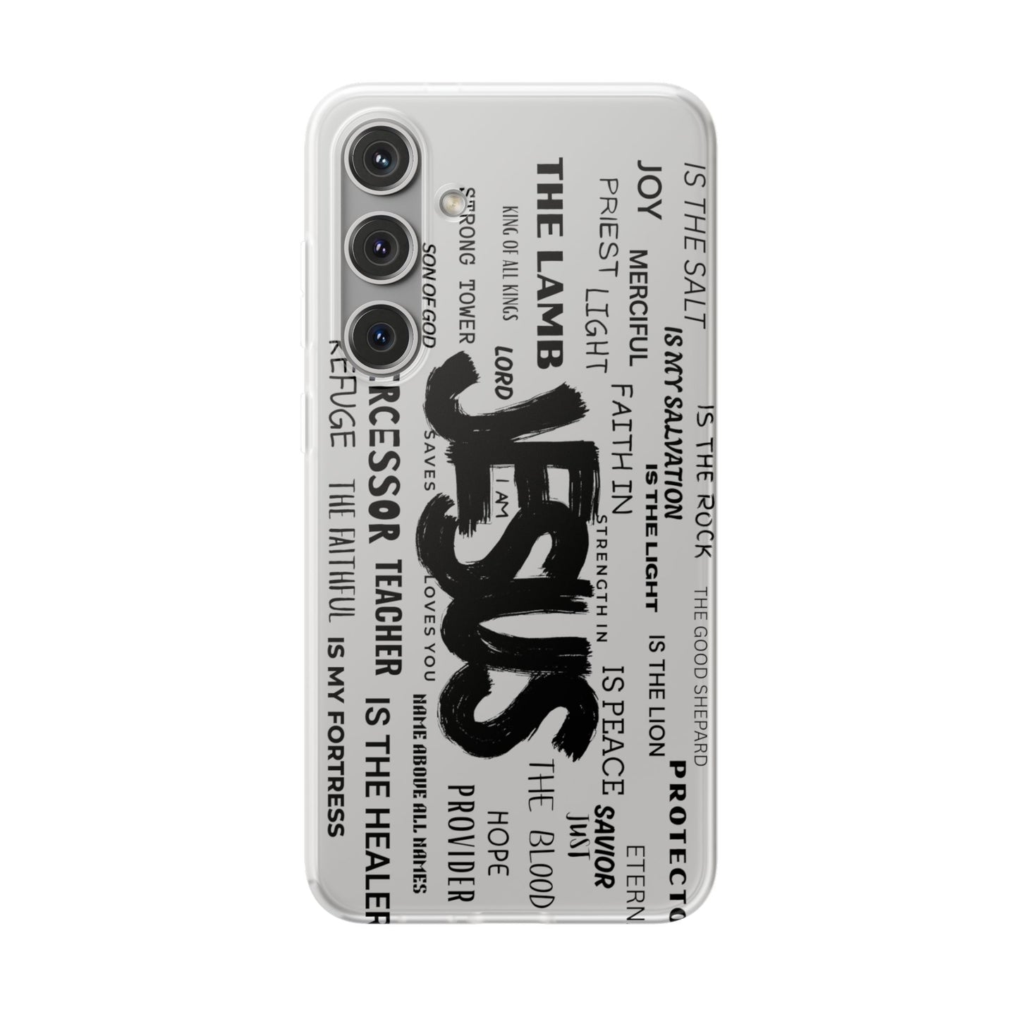 Jesus Is - Flexi Phone Case for iPhone & Samsung