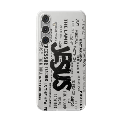 Jesus Is - Flexi Phone Case for iPhone & Samsung