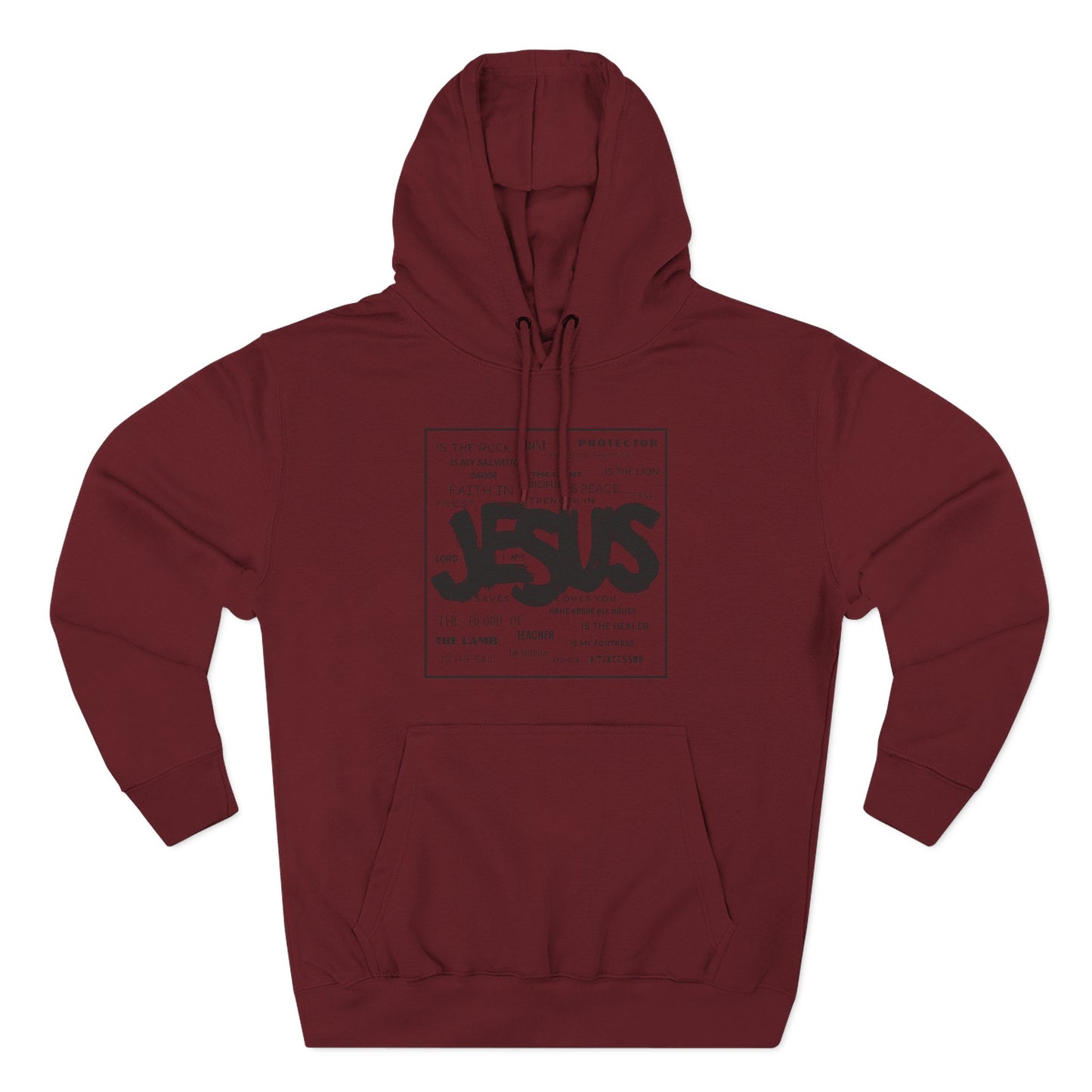 Unisex Jesus Hoodie – Streetwear Style Christian Graphic Sweatshirt