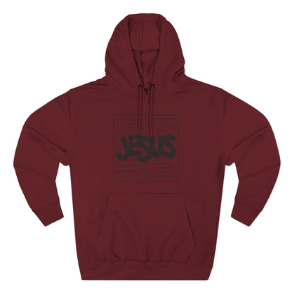 Unisex Jesus Hoodie – Streetwear Style Christian Graphic Sweatshirt